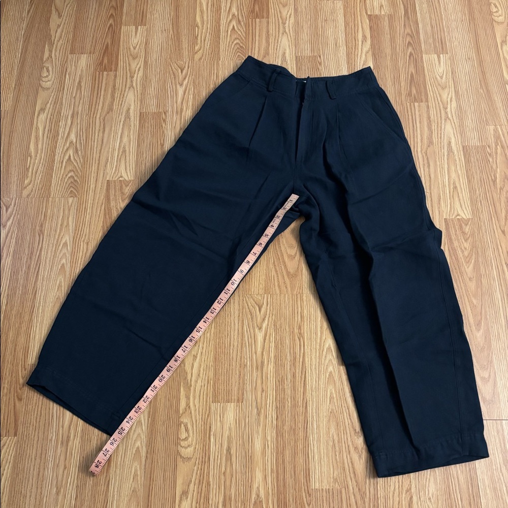 Apiece Apart Bari Crop Trouser in Indigo - Picture 9 of 9
